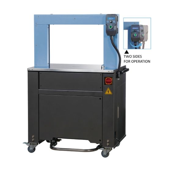Equipment.  Strapping & stapling.  Bundle strapping machines. High speed automatic strapping machine of 60 straps/minute