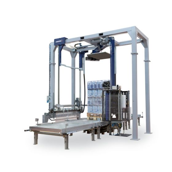 Automatske omatalice paleta. Strojevi za omatanje paleta Robopac