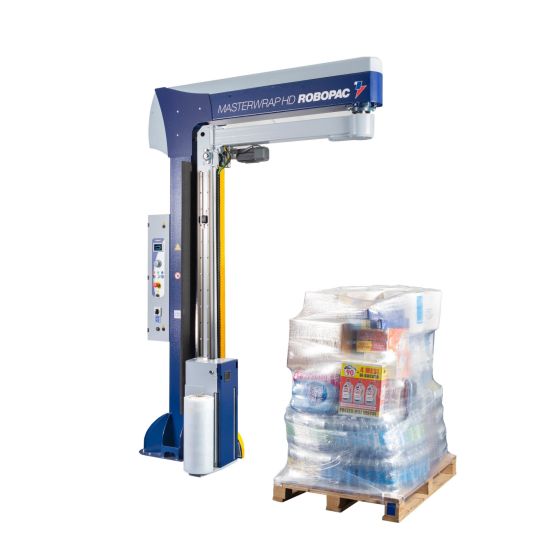 Polu-automatske vertikalne stretcherice.  Strojevi za stretchiranje Robopac