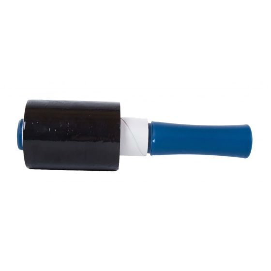 Stretch film in mini rolls of 23 microns and 150 meters in black color