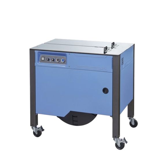 Equipment.  Strapping & stapling.  Bundle strapping machines. Semi-automatic strapping machine, closed type