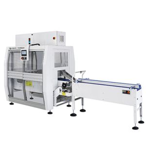 Flow pack with rotary sealing & lower lower reel