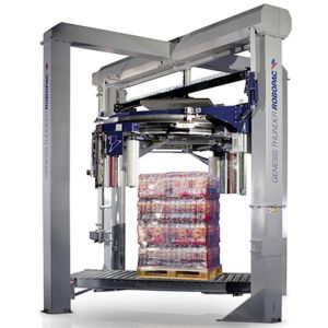 Automatski stroj za omatanje paleta s rotirajućim prstenom