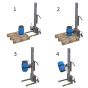 Podizači i okretači za bačve i kante do 300 kg