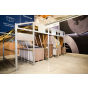 On demand, custom sized box production machine for low to medium productivity (>4boxes/min), Proizvodnja kutija na zahtjev