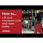How to lift and transport rolls and reels safely │HOVMAND - Lifting & moving technology