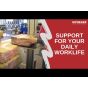 Podizači za kutije, vreće, kontejnere i rolne do 70 kg. Help for your office, workshops and retail shop: Impact 70 │HOVMAND - Lifting & moving technology